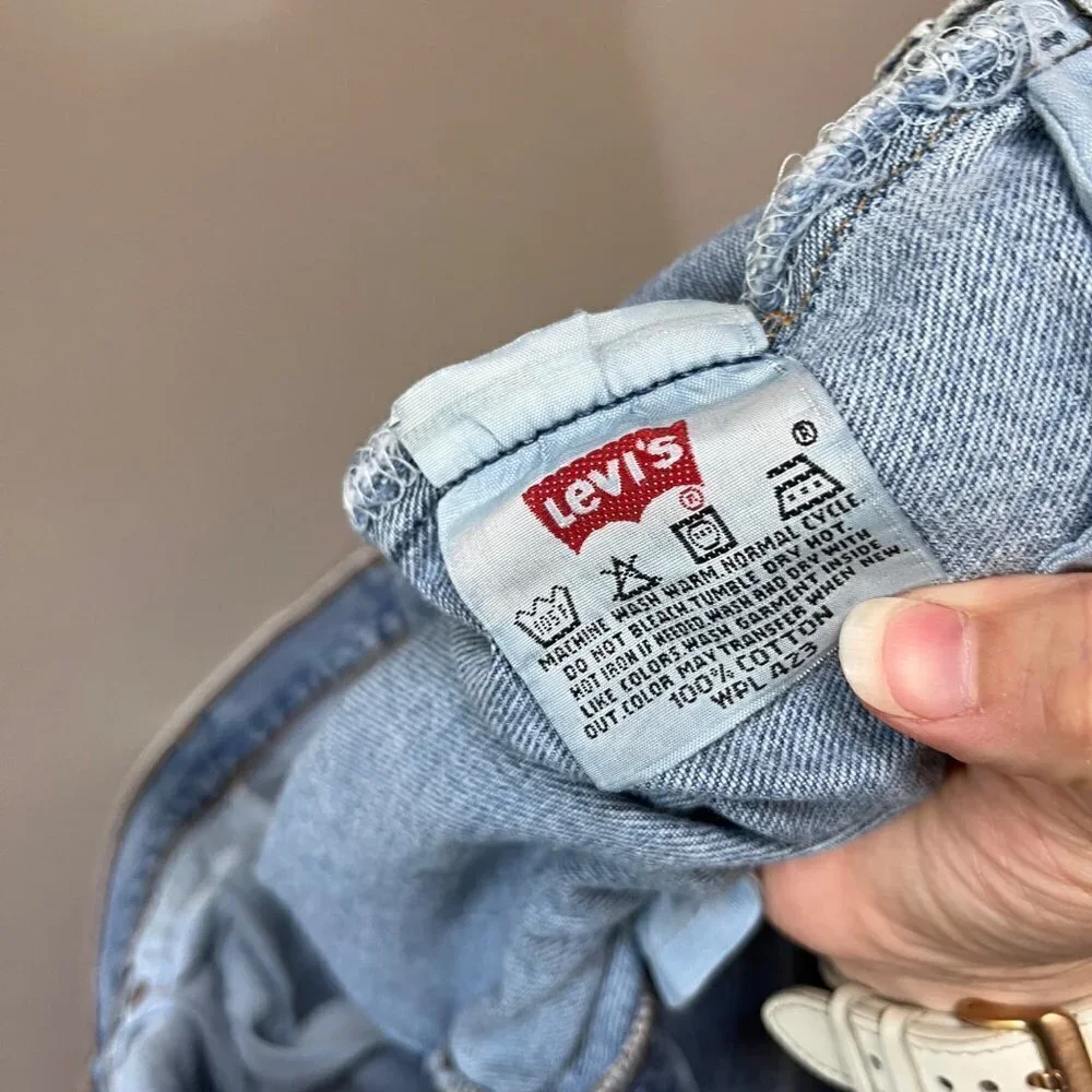 Vintage 1990's Levi's 501 Button -Fly Jeans- 40x30‎